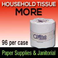 Household tissue 96 Rolls Per Case 